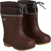 CeLaVi Thermal Wellies W.lining-Solid - Brown - 21