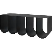 Kristina Dam Studio Curved penkki Black