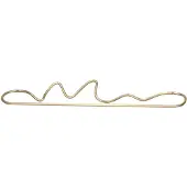 Ferm Living Curvature pyyheteline, messinki