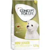 Concept for Life 4x1,5kg Mini Puppy & Junior