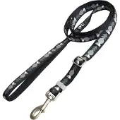 Hurtta säädettävä talutushihna coal pituus 120–180cm leveys 20mm