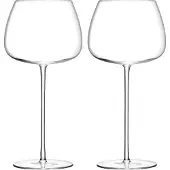 LSA International - Wine Culture Red Wine Balloon - Set of 2 - Viinilasit - Läpinäkyvä