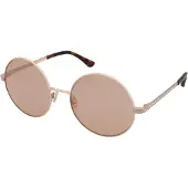 Jimmy Choo ORIANE/S 57/20/145 Kulta havana Ruostumaton teräs NAISILLE ORIANE/S Aurinkolasit