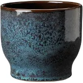 Knabstrup Keramik Urtepotteskjuler - Blue - H13CM