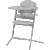 Cybex Lemo 3-in-1 Syöttötuoli + Vauvanistuin & Tarjotin, Suede Grey