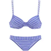 Vivance Bikini kuninkaallisen sininen / valkoinen