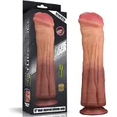 Lovetoy Dual Layered Platinum Silicone Cock 30cm