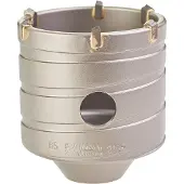 Milwaukee Porakruunu ilman varsi- ja keskiöpora TCT; SDS-plus/HEX11; 65x50 mm
