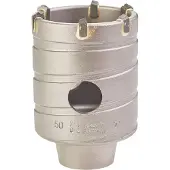 Milwaukee Porakruunu ilman varsi- ja keskiöpora TCT; SDS-plus/HEX11; 50x58 mm