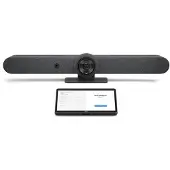 Logitech Rally Bar + Tap IP -all-in-one-videopalkki ja kosketusohjain