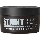 STMNT Grooming Goods Classic Pomade 3,38 oz | Luonnollinen kiilto | Vahva ohjaus | Helppo pest pois