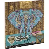 DK - Diamond Painting on Canvas - Elephant 30 x 30 cm - (K-260010)