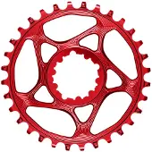 AbsoluteBLACK Absolute Black Blade 30T Suora kiinnitys SRAM GXP/BB30/DUB Punainen