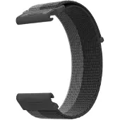 Coros Vertix 2 nailonranneke musta 26 mm WVTX2-WB-BLK-N