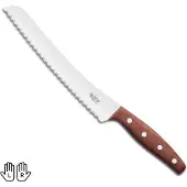 Robert Herder KB bread knife plumwood stainless steel, 9735.1958.04
