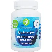 Raw Organic Terveyskaista Balanssi maitohappobakteeri 100kaps.