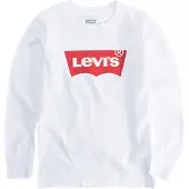 Levi's Kids Lvb Batwing Pitkähihainen T-paita White White-4 Y Valkoinen 4 vuotta Pojat