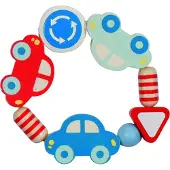Goki Wooden Gripping Ring Cars