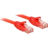 Lindy patch cable - 10 m - red - Punainen - 10m