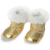 Heless Doll shoes Gold 38-45 cm