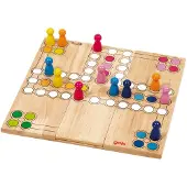 Goki Puinen Ludo-peli - Muuttuva