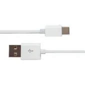 GRATEQ USB-A-USB-C-kaapeli 1,5 m, valkoinen