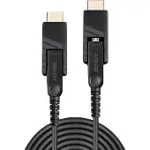 Lindy 38326, 100 m, HDMI-tyyppi D (mikro), HDMI-tyyppi D (mikro), 18 Gbit/s, Musta