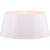Duolla Varjostin Cone korkeus 25,5 cm, chintz valkoinen , Valkoinen/opaali, Tekstiili/kangas/silkki