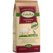 Lukullus 4x1,5kg nauta & taimen kylmäpuristettu koiran kuivaruoka