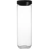 Maku Säilytyspurkki 1,65L Kirkas/Musta