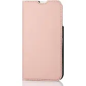 Wave Book Case -suojakotelo, Apple iPhone 14 Pro, ruusukulta