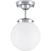Globen Lighting - Alley Kattovalaisin IP44 Chrome/White