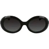 Karl Lagerfeld KL6058S 53/21/140 Musta kolmikerros asetaatti NAISILLE KL6058S Aurinkolasit