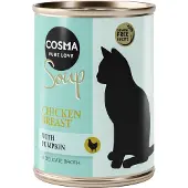 Cosma 6x100g Soup kananrinta & kurpitsa kissan märkäruoka