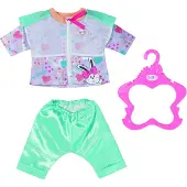 Baby Born born leisure suit aqua 43cm, doll accessories