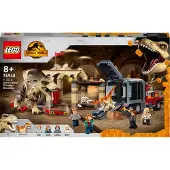 LEGO 76948 Jurassic World - T. rexin ja Atrociraptor-dinosauruksen pako