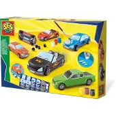 SES Creative Casting & Painting - Cars - Multi/patterned - ONE SIZE