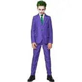 Opposuits Mr. Jokerin Suitmeister-puku lapselle - 14 - 16 vuotta (158 - 164 cm)