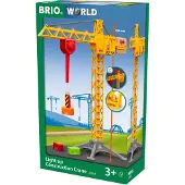 BRIO Crane With Lights 33835 Rakennuspeli