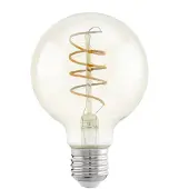 Eglo LED-lamppu G80 Globe 4W/822 270 lumen clear 3-step dimmable E27