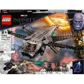 LEGO 76186 Super Heroes - Mustan Pantterin lohikäärmelentokone