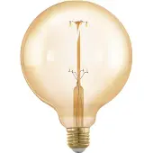 Eglo E27 G125 4,5W 400LM 2200K 3-KOLMIOINEN KELTAINEN AMBER