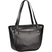The bridge Bettina Shopperit Nahka 30 cm Musta