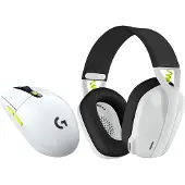 Logitech Wireless Gaming Combo, musta+valkoinen+lime