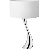 Georg Jensen Cobra pöytävalaisin, keskikokoinen, valkoinen