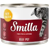 Smilla 24x200g nauta ankalla Kissanruoka