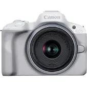 Canon EOS R50 White + RF-S 18-45mm f/4,5-6,3 IS STM