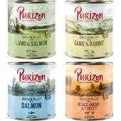 Purizon 24x800g lajitelma -koiranruoka