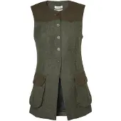 Chevalier Felisa Shooting Tweed Vest Women Misty Green 40W