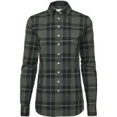 Chevalier Madeley Contemporary Fit Shirt Women Check Dark 34W